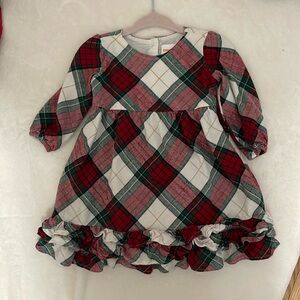 Gymboree Flannel Plaid Dress, 6-9 mos